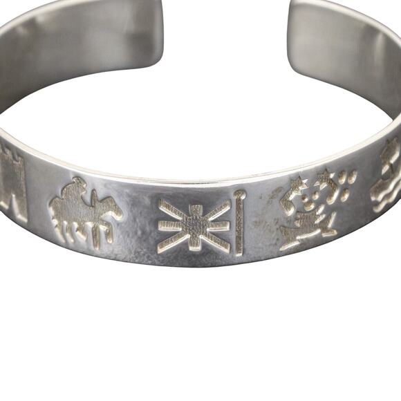 Unbranded Jewelry - Michael Hilliar | History of Ireland Cuff | Sterling Silver 925 Bracelet | 7.5"
